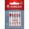 SINGER Universal Regular Point Machine Needles-Sizes 12/80 (2), 14/90 (2) & 16/100 (1)